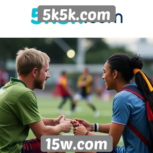 Explorando os recursos de comunidade do site 5k5k.com