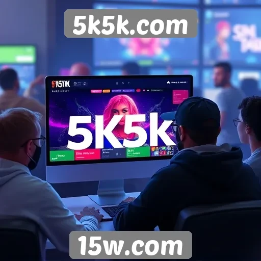 Plataforma 5k5k.com apresenta recursos de personalização